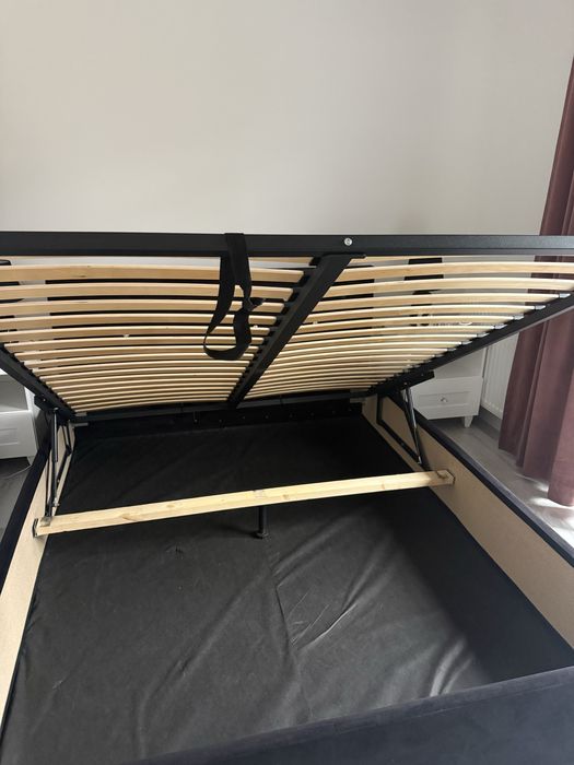 Łóżko welurowe 160x200