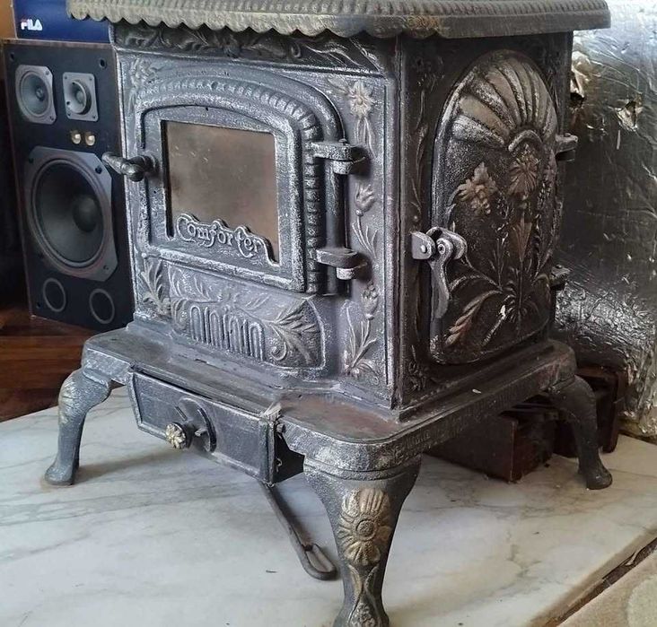 Żeliwny piec koza