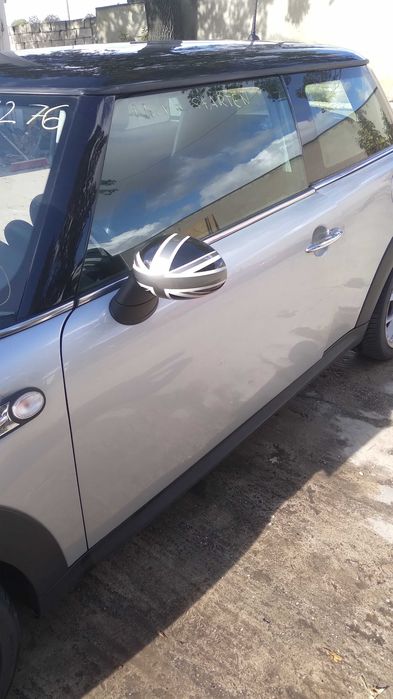 Mini Cooper 08 R.  R55 R56  drzwi przód lakier pure silver