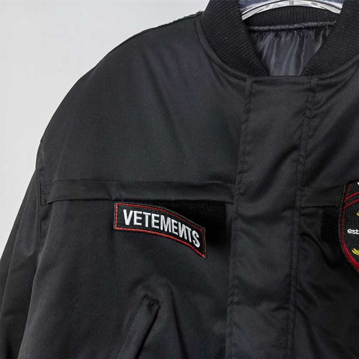 Бомбер VETEMENTS Police (В Наличии М, Л, ХЛ)