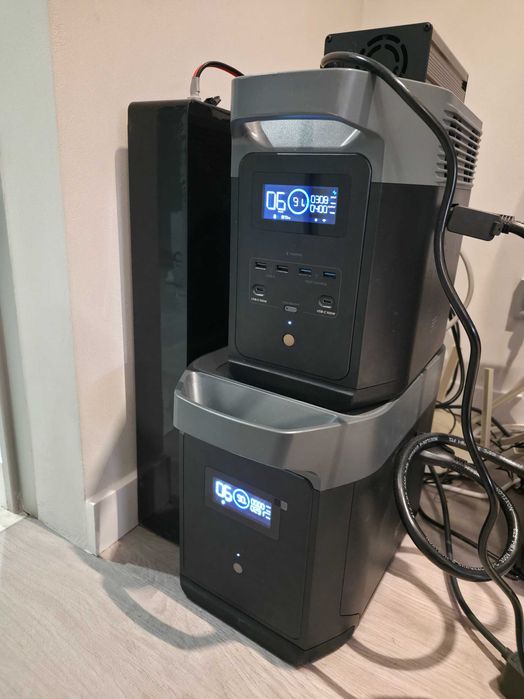 Додатковий акумулятор для Ecoflow Delta 2 та інших ~1.5kWt + зарядка