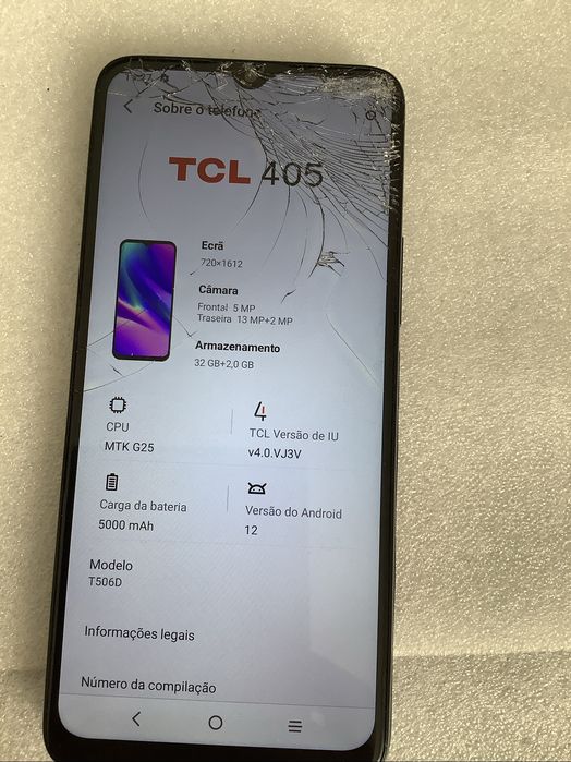 TCL 405 (T506D)  - Venda de pecas