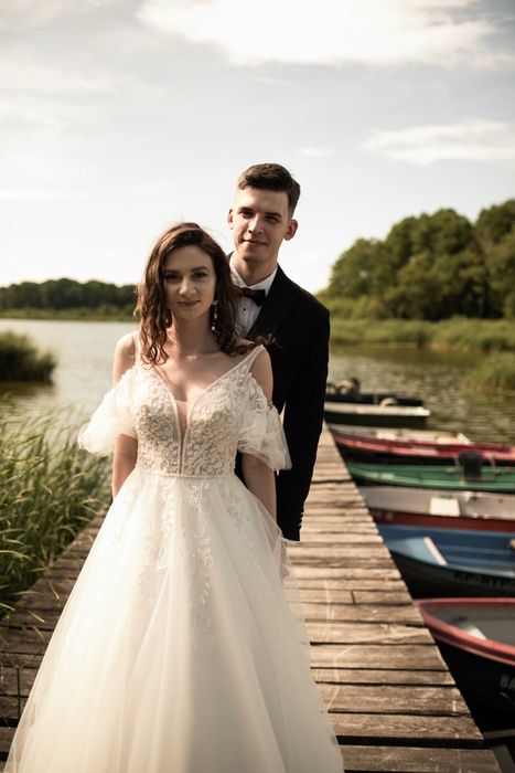 Suknia ślubna księżniczka