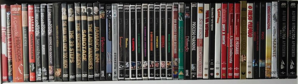 DVDs de filmes de Alfred Hitchcock