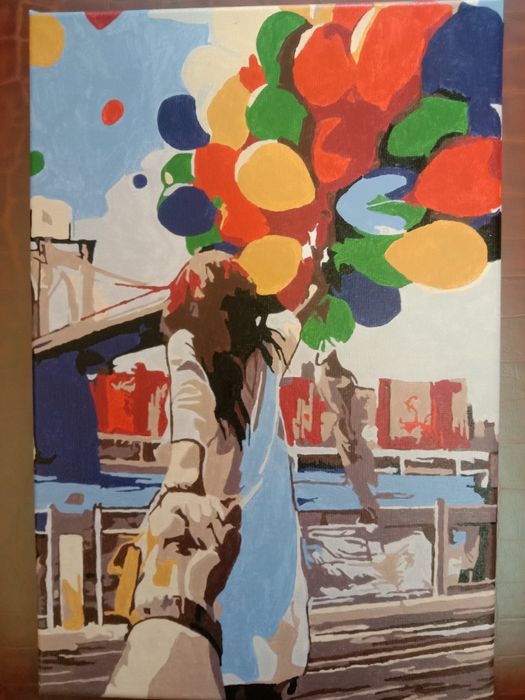 Готова картина по номерах