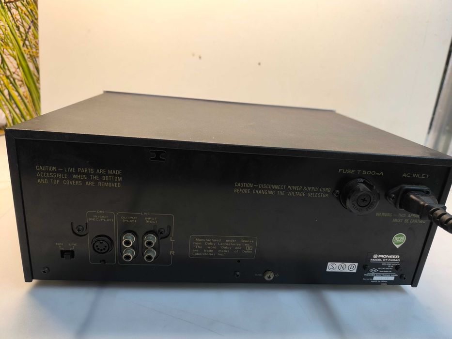 Deck Cassetes Pioneer CT-F4040