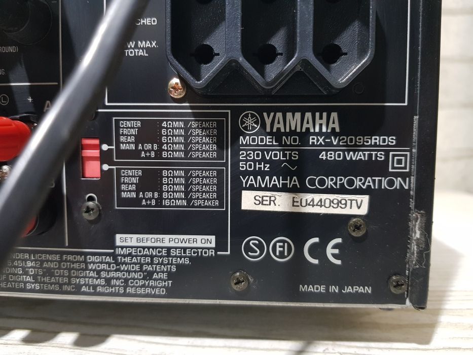 20Кг! 7.1AV ресивер Yamaha RX-V2095 7х160Вт  б/у з Німеччини