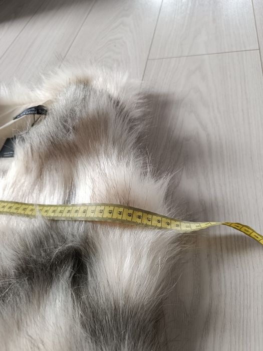 Futerko sztuczne damskie s m bezrękawnik