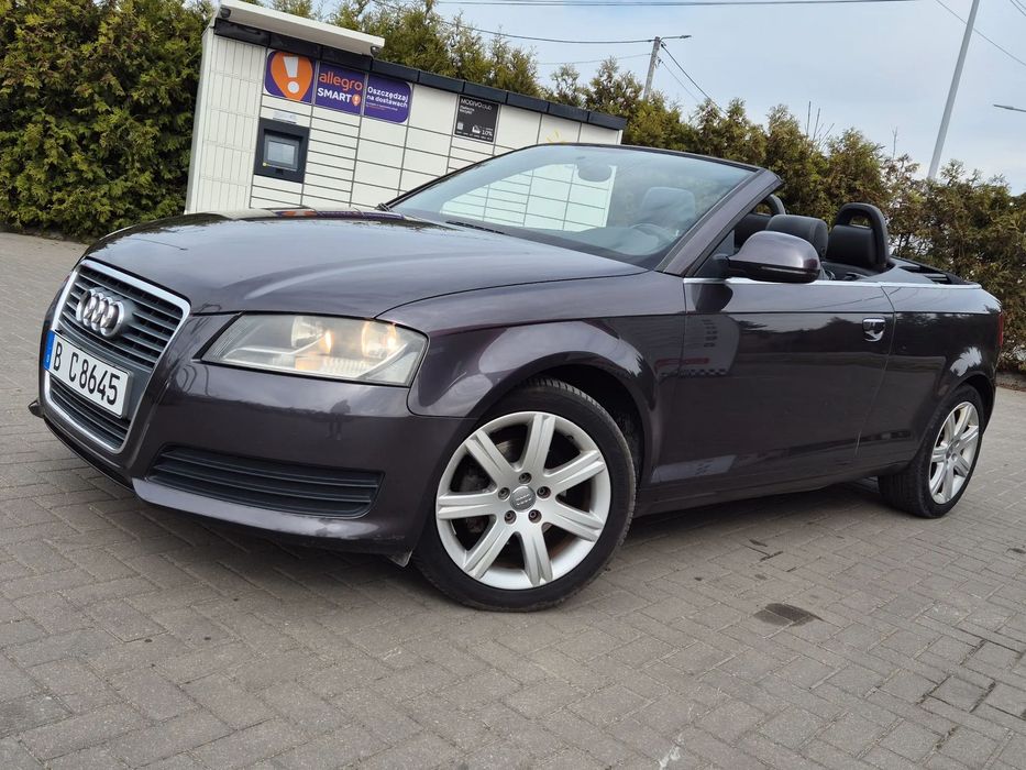 Audi A3 Cabrio 1.8 Turbo 160KM Skóra alu Klimatronik PDC RATY GWARANCJA