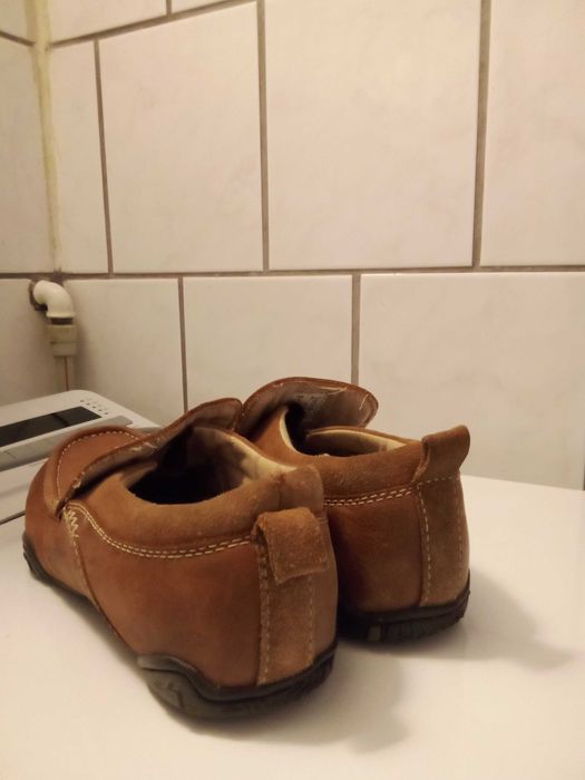 buty skórzane meskie 41 szyte dratwą półbuty wkładka 26,5 cm kangol