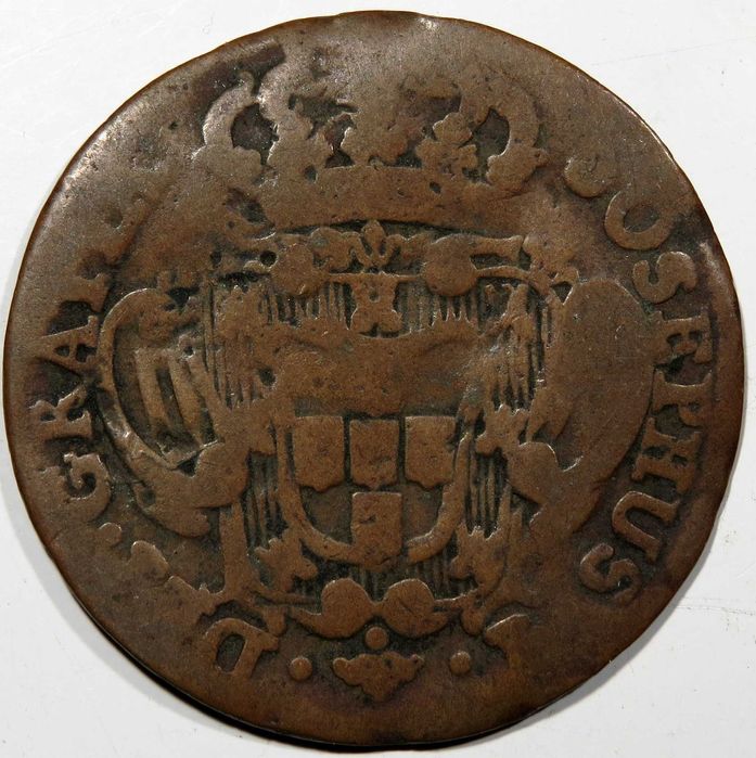 MOEDA Monarquia - D. José I - V Reis 1764 - JOSEPHUS - Só 5€