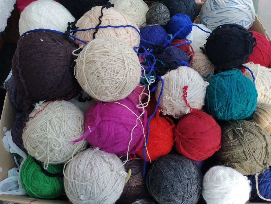 Продам б/у пряжу для вязания