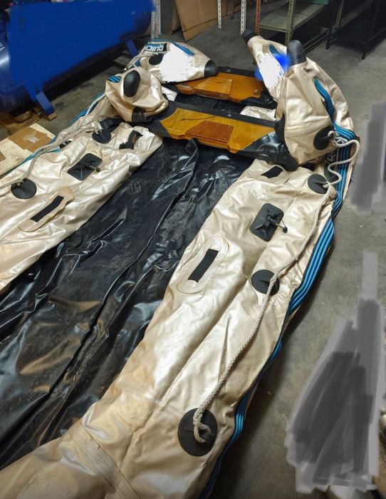Inflatable Zebra-Style Boat