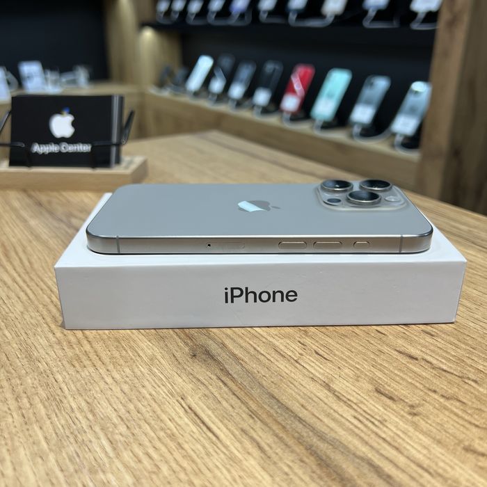 iPhone 15 Pro, 128 GB, Natural Titanium Обмін/Гарантія