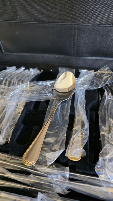 Faqueiro solinger banhado ouro