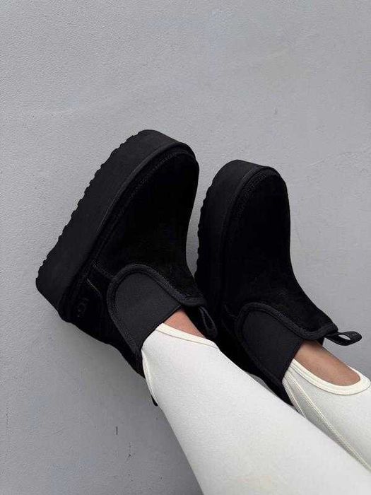 Угги/Угг/Уггі/Уги/Угі/UGG Australia Platform Chelsea Black