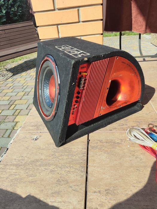 Активний сабвуфер EDGE ED510A/ED7200-E1 750Watt + провода