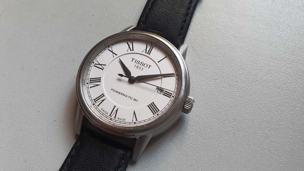 tissot automat - powermatic 80 - zegarek