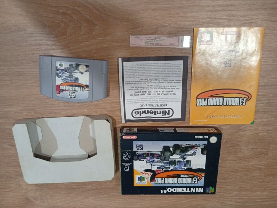 F1 World Grande Prix Nintendo 64 Completo