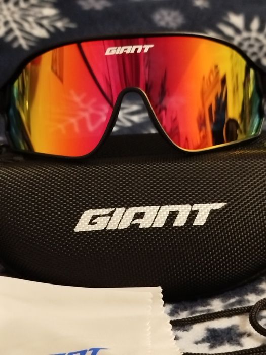 Ultra lekkie okulary sportowe Giant premium edition