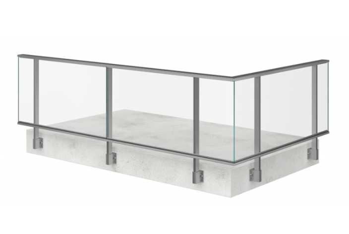 Balustrada aluminiowa - SYSTEM do samodzielnego montażu. Zrób to sam!