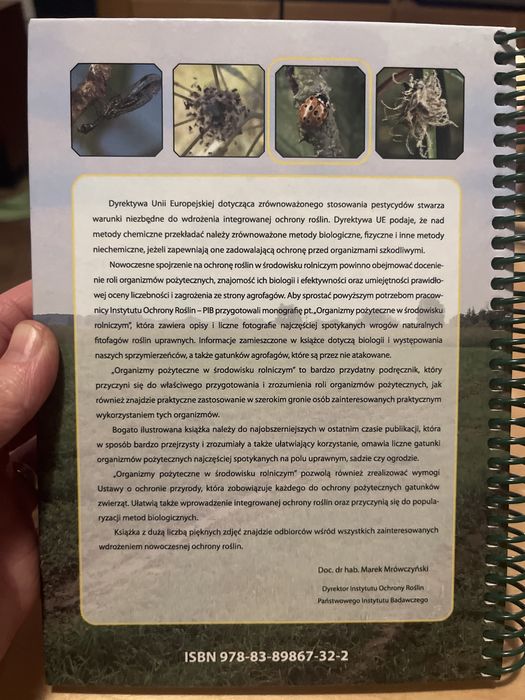Organizmy pożyteczne w śtodowisku rolniczym