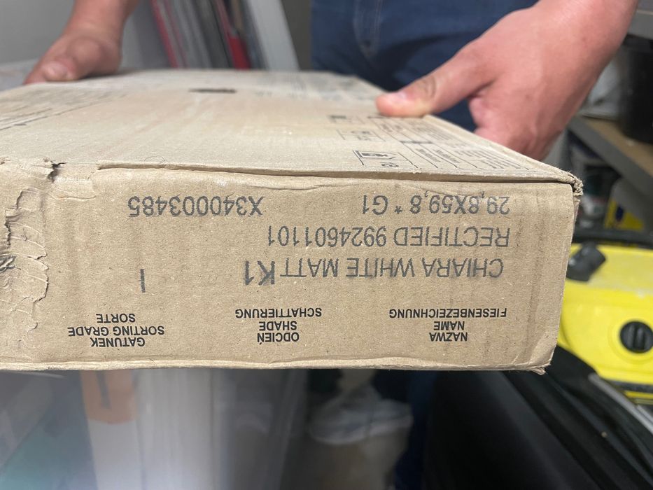 Płytka ścienna CHIARA white mat rektyfik 29,8x59,8 #058 gat. I