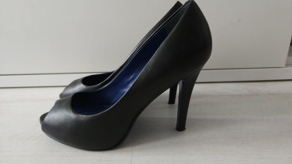 Szpilki peep toe 5th Avenue r.37