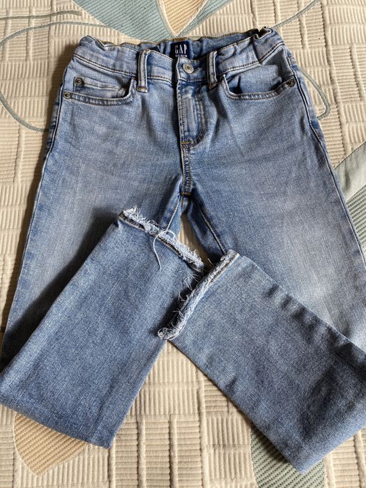 Spodnie jeansy GAP Denim 7T 122 cm Regular Stretch Skinny