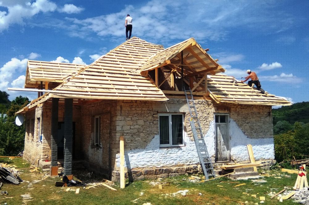 Монтаж даху від 300 грн Металочерепиця