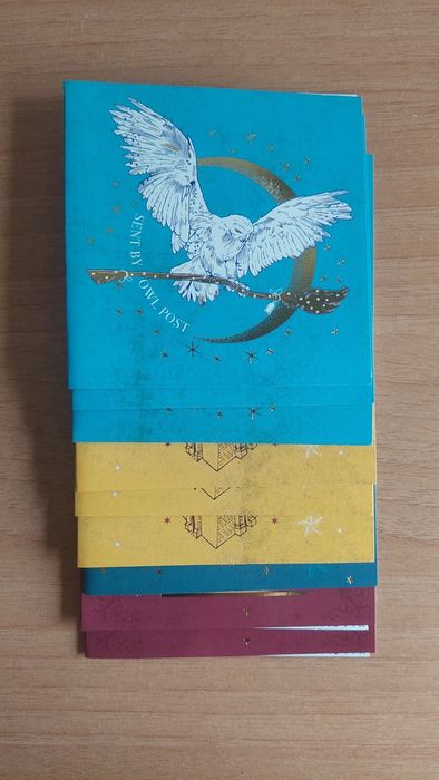 Postais Natal Harry Potter