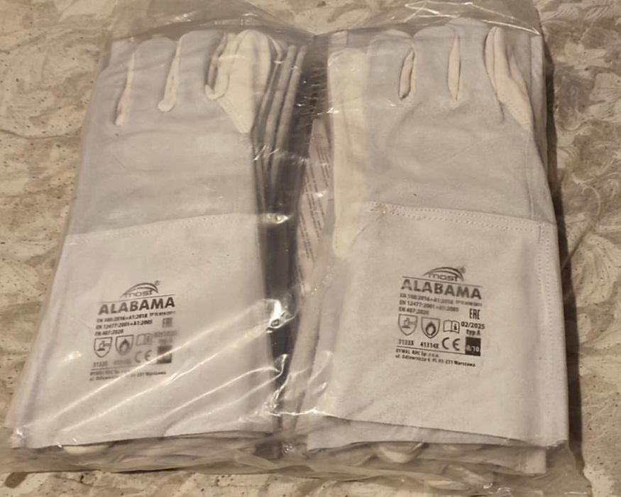 Rękawice spawalnicze ALABAMA 10 par 6zl para