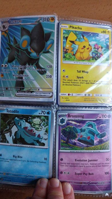 Pokemon - conjunto de cartas