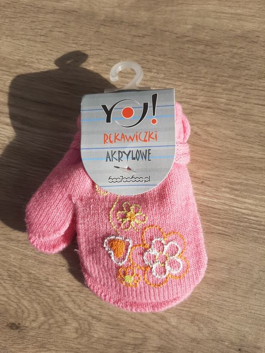 Rękawiczki niemowlęce nowe