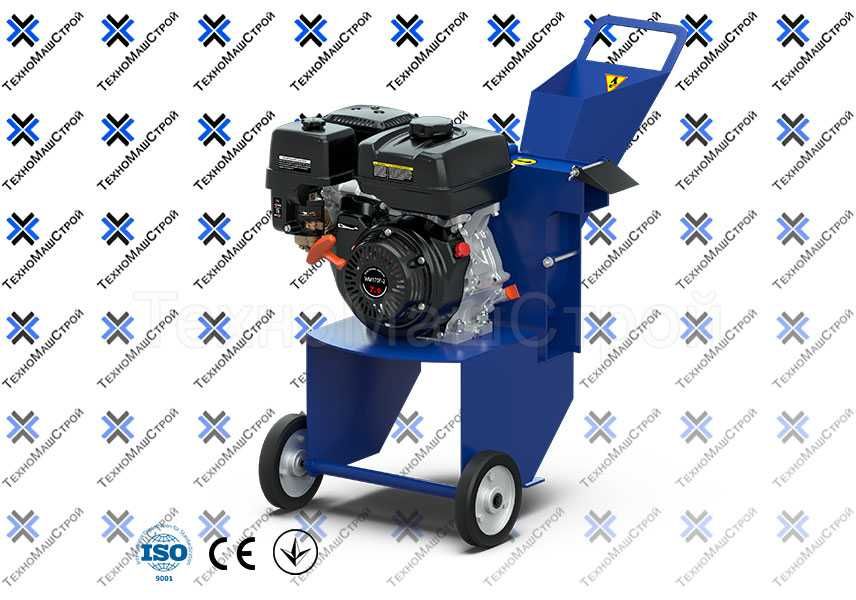 Подрібнювач гілок побутови Crusher-80 БЕНЗИНОВИЙ