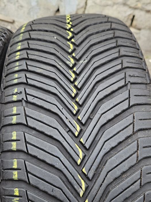 Шины БУ 215 50 R 17 Michelin cross climate 2 комплект всесезон
