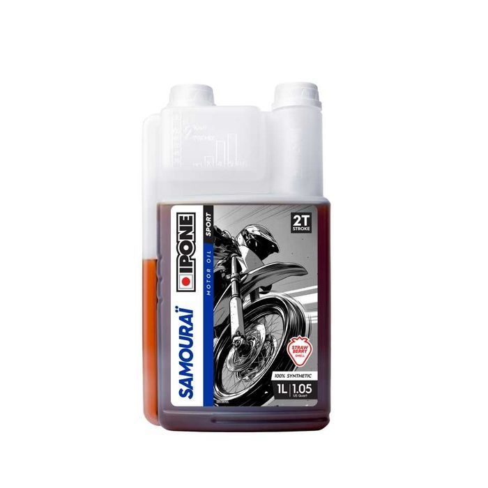 Olej do mieszanki Ipone samourai 2t truskawkowy syntetyk częsci moto