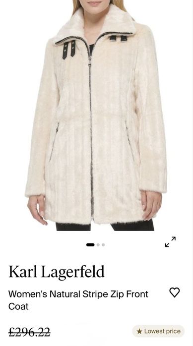 Karl Lagerfeld, шубка( огригинал)р 50-52