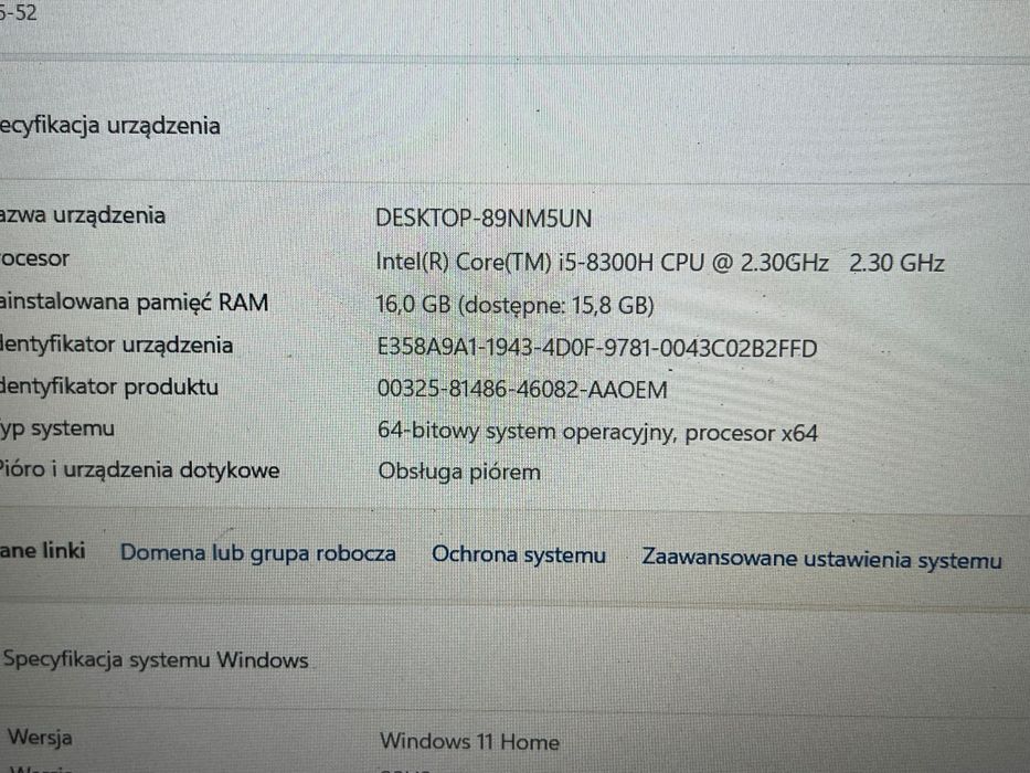 Gamingowy Acer Nitro 5 – 4 GB grafiki, szybki SSD, 16 GB RAM polecam