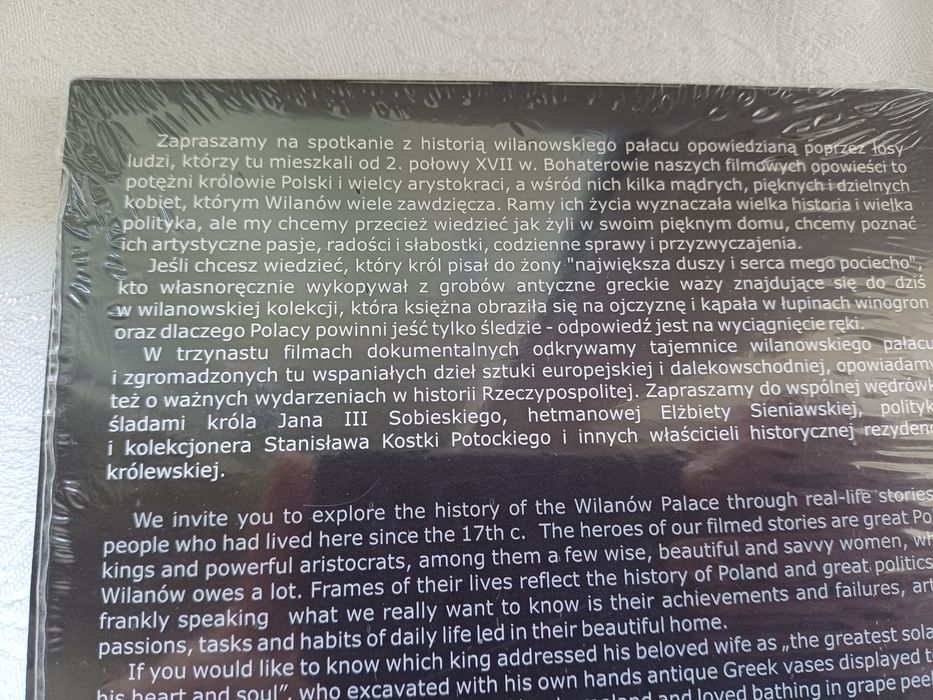 Pałac w Wilanowie i jego mieszkańcy (folia)Film DVD