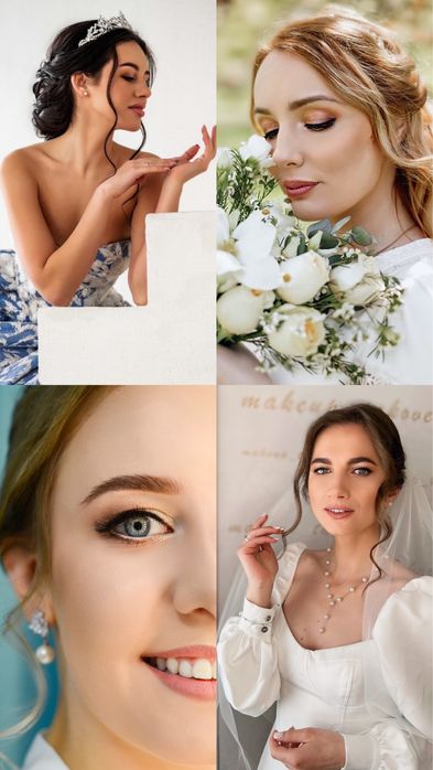 1800₴ Макіяж + Зачіска! Весільний макіяж/Вечірній/Зачіски