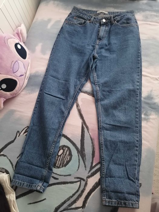 Calças Mom Jeans