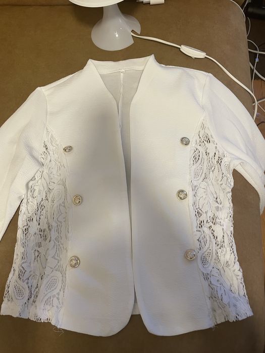 Zakiet bialy rozmiar okolo L