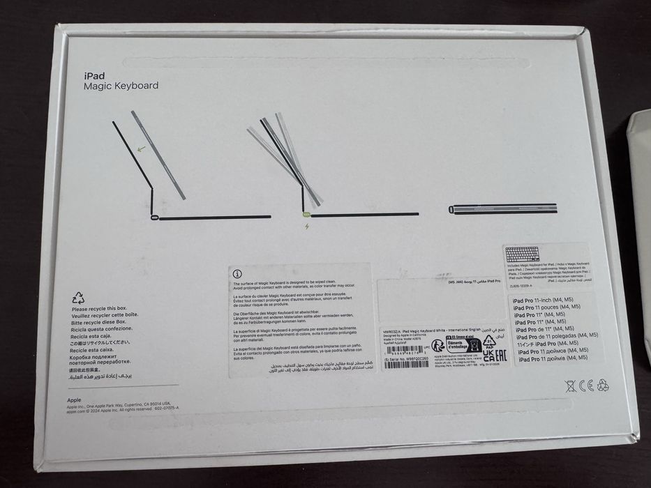 Magic Keyboard iPad Pro-nich (M4,M5)