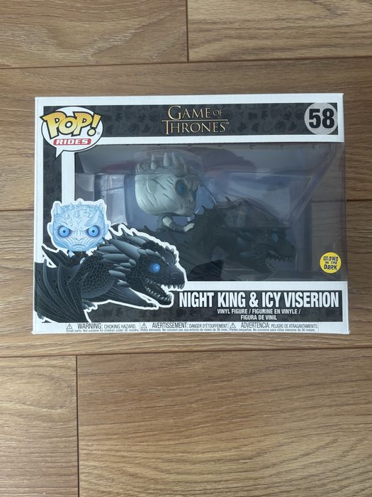 Funko Pop Game Of Thrones Night King & Icy Viserion 58