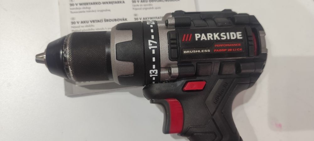 Wkrętaka Parkside 20v  60Nm. Używana, gwarancja.