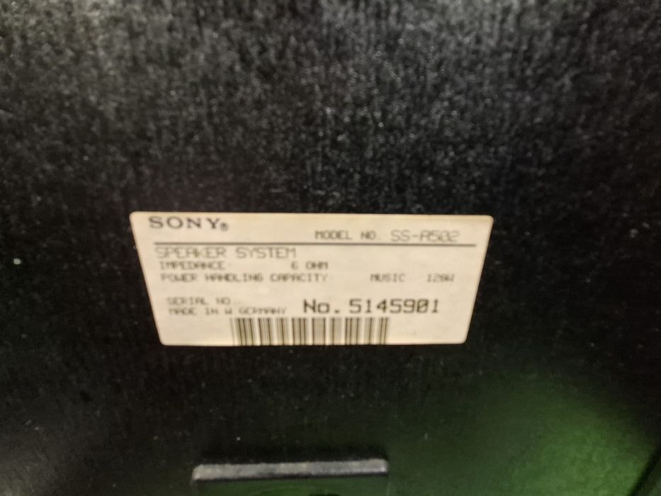 Kolumny Sony SS-A502