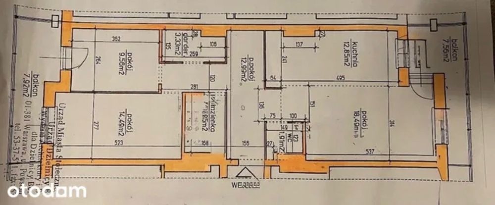 Mieszkanie – Warszawa - Widok 5