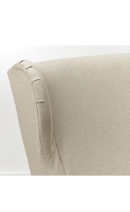 Pokrycie fotela Ikea Strandmon beżowe