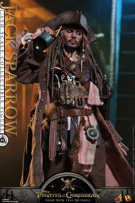 Фигурка 1/6 hot toys dx 15 POTC DMTNT – JACK SPARROW